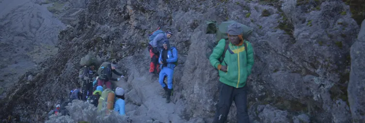 Shira 2 Camp to Barranco Camp